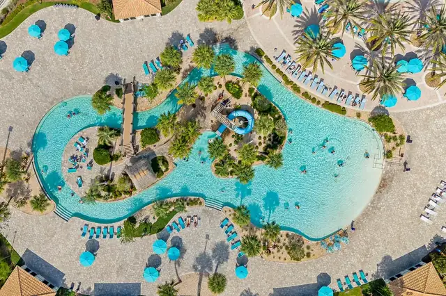 Champions Gate lazy river and pool