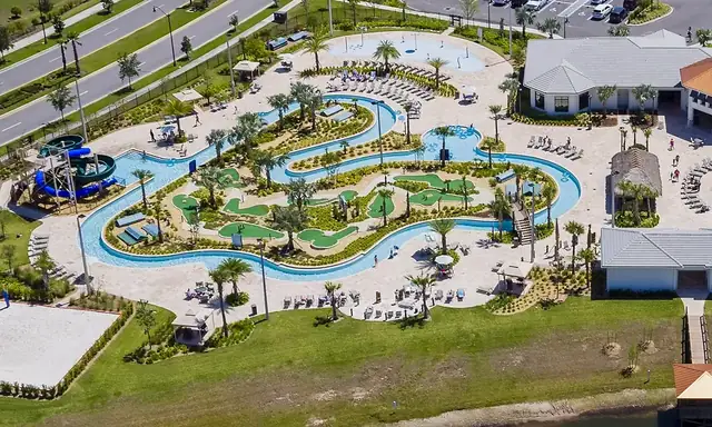 Storey Lake Resort lazy river and waterslides